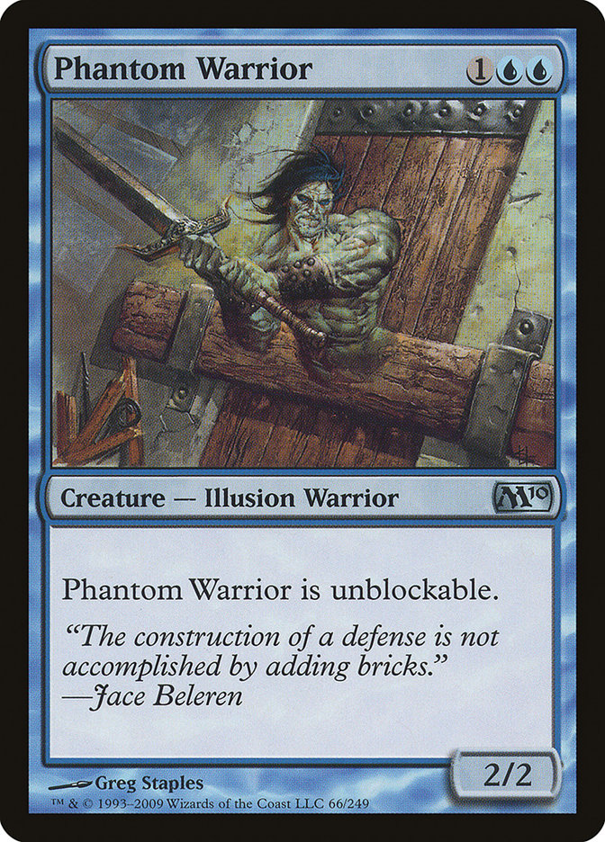 Phantom Warrior [Magic 2010] | Card Citadel