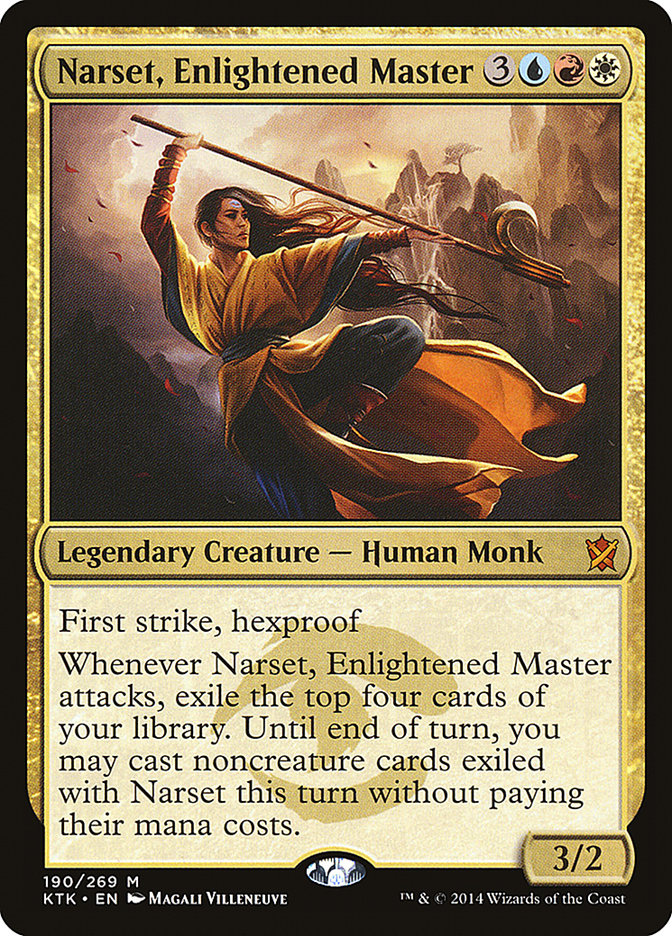 Narset, Enlightened Master [Khans of Tarkir] | Card Citadel