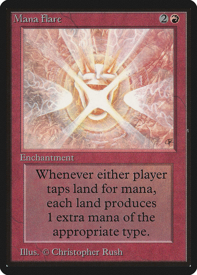 Mana Flare [Limited Edition Beta] | Card Citadel