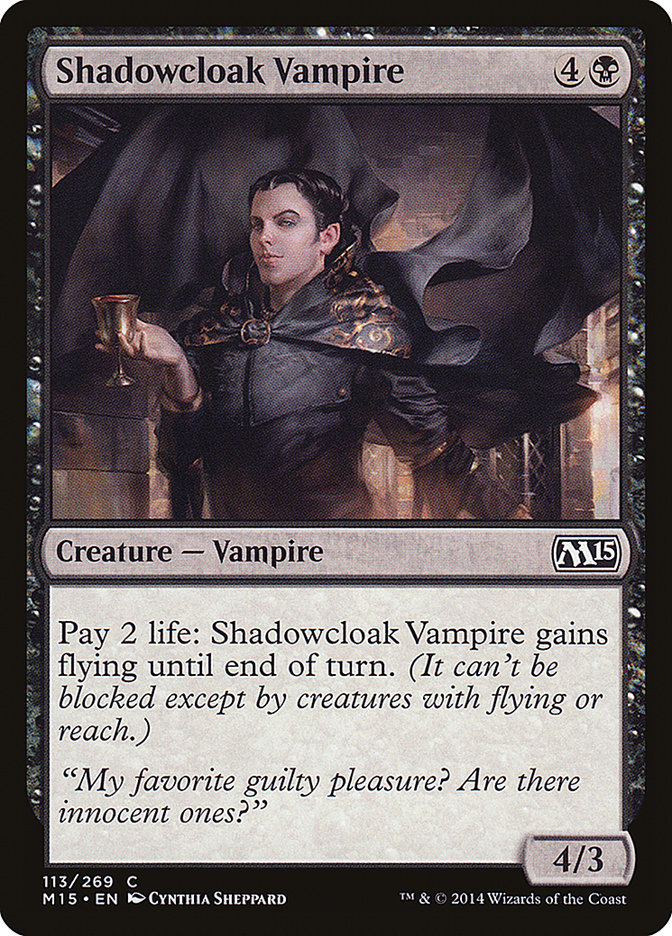 Shadowcloak Vampire [Magic 2015] | Card Citadel