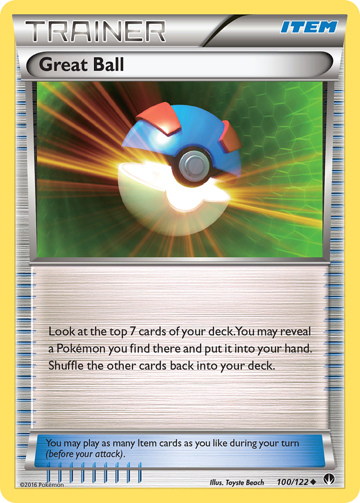 Great Ball (100/122) [XY: BREAKpoint] | Card Citadel