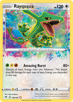 Rayquaza (138/185) [Sword & Shield: Vivid Voltage] | Card Citadel