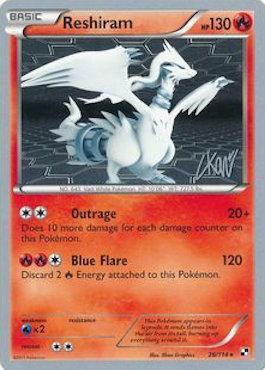 Reshiram (26/114) (Reshiphlosion - Christopher Kan) [World Championships 2011] | Card Citadel