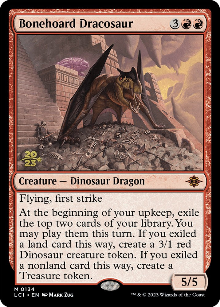 Bonehoard Dracosaur [The Lost Caverns of Ixalan Prerelease Cards] | Card Citadel