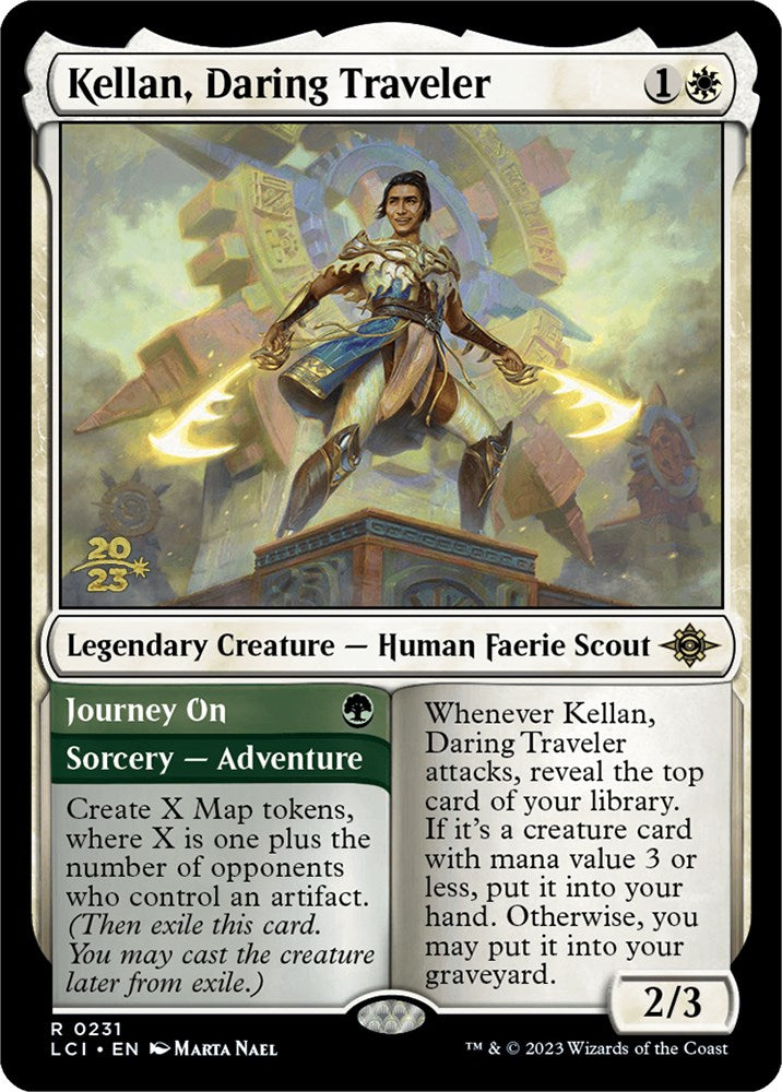 Kellan, Daring Traveler [The Lost Caverns of Ixalan Prerelease Cards] | Card Citadel