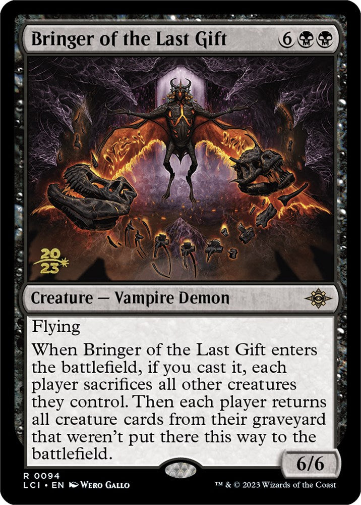 Bringer of the Last Gift [The Lost Caverns of Ixalan Prerelease Cards] | Card Citadel