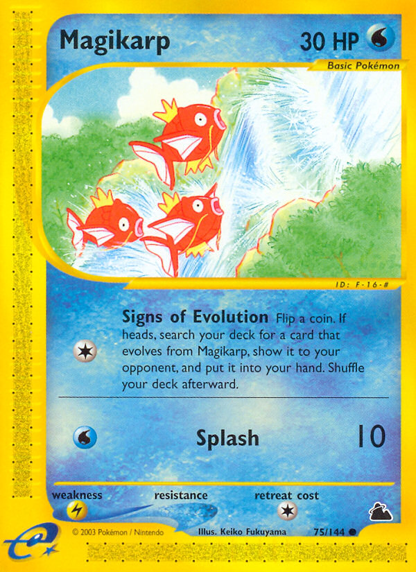 Magikarp (75/144) [Skyridge] | Card Citadel