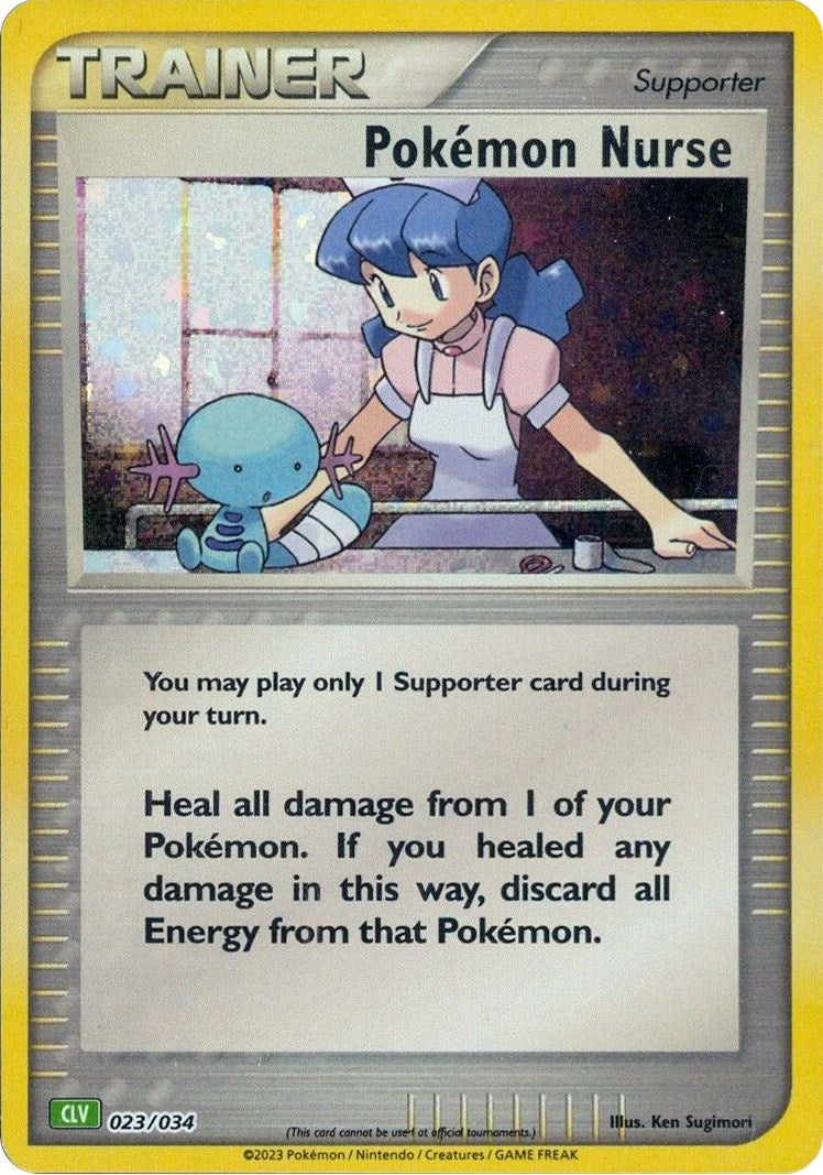 Pokemon Nurse (023/034) [Trading Card Game Classic] | Card Citadel