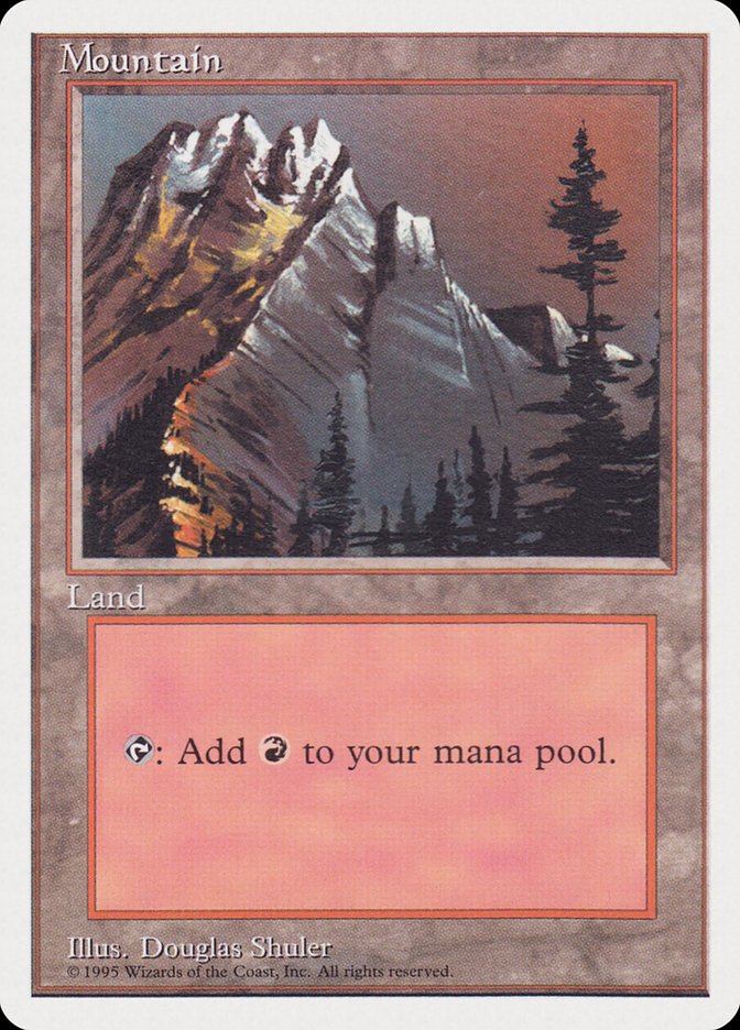 Mountain (Red Sky in the Top Right) [Rivals Quick Start Set] | Card Citadel