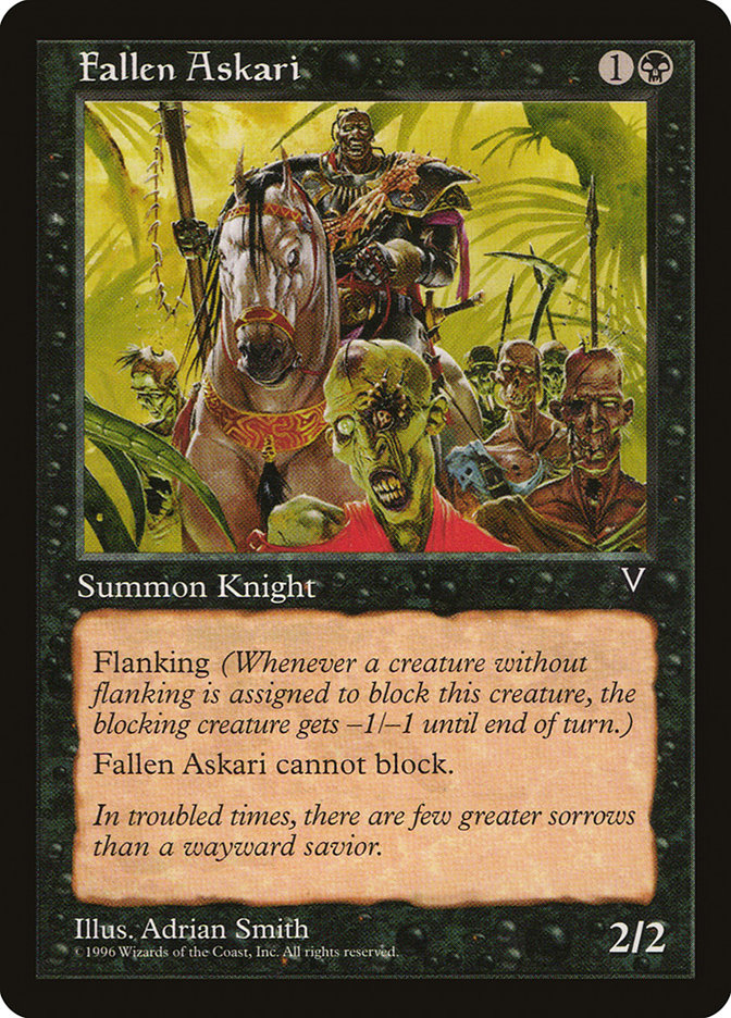 Fallen Askari [Visions] | Card Citadel