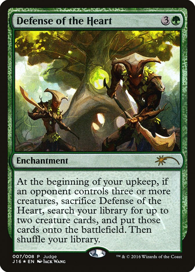 Defense of the Heart [Judge Gift Cards 2016] | Card Citadel