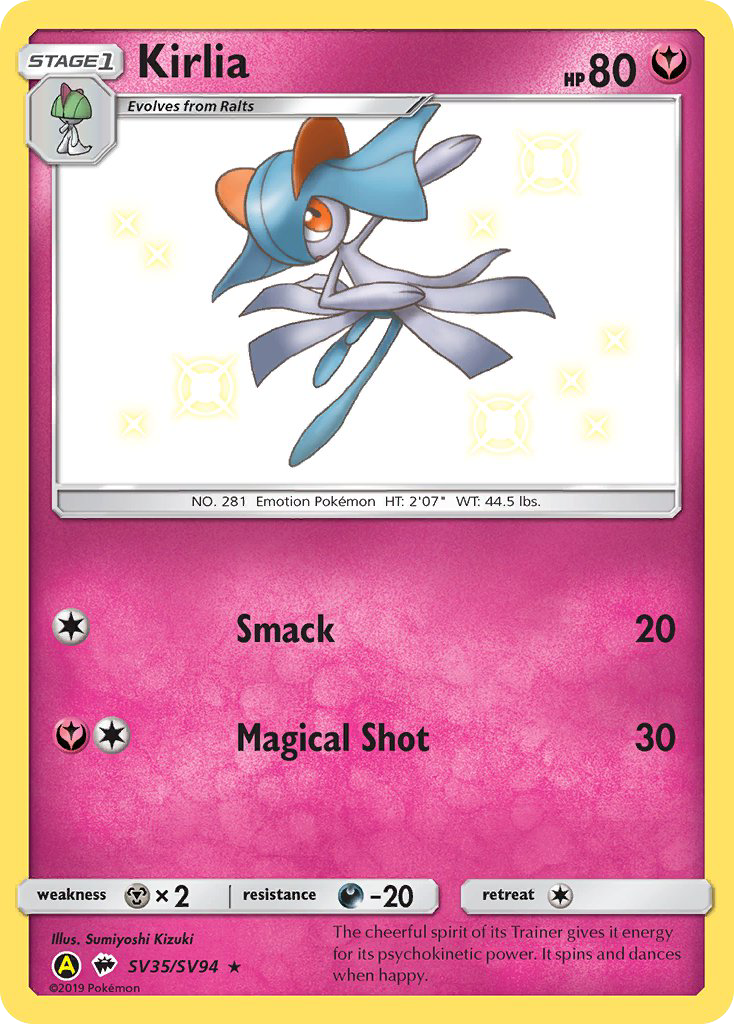 Kirlia (SV35/SV94) [Sun & Moon: Hidden Fates - Shiny Vault] | Card Citadel