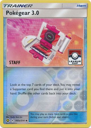 Pokegear 3.0 (182a/214)(League Promo Staff) [Sun & Moon: Unbroken Bonds] | Card Citadel