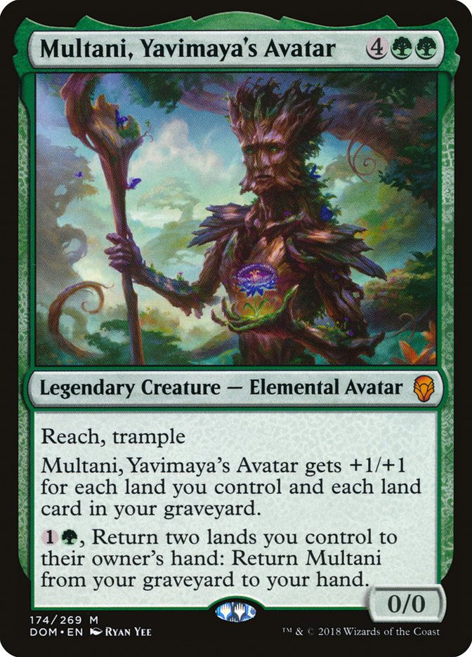 Multani, Yavimaya's Avatar [Dominaria] | Card Citadel