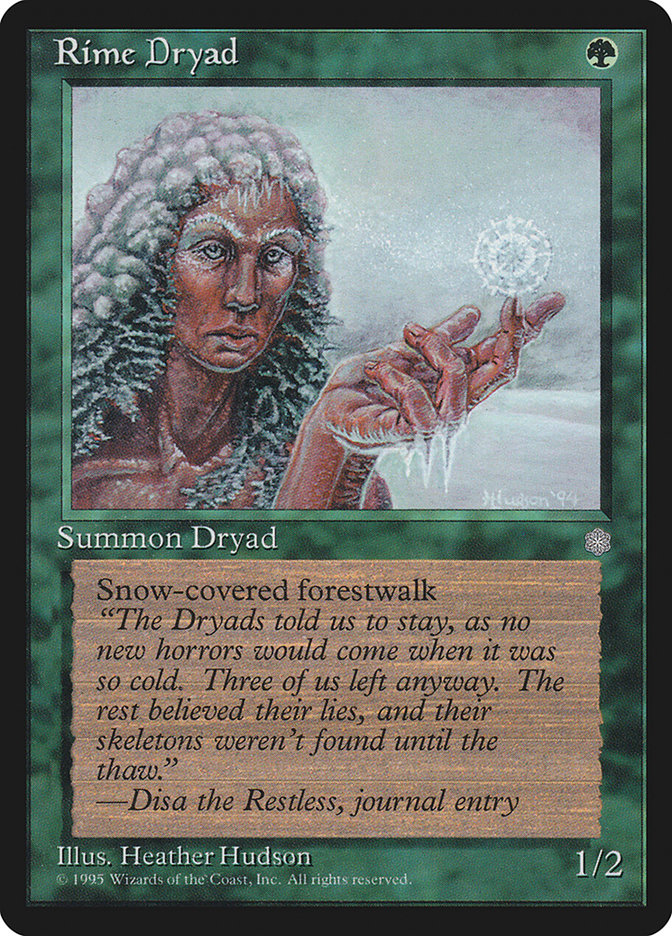 Rime Dryad [Ice Age] | Card Citadel