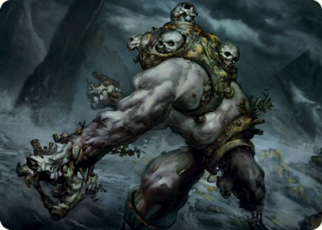 Skull Skaab Art Card [Innistrad: Crimson Vow Art Series] | Card Citadel