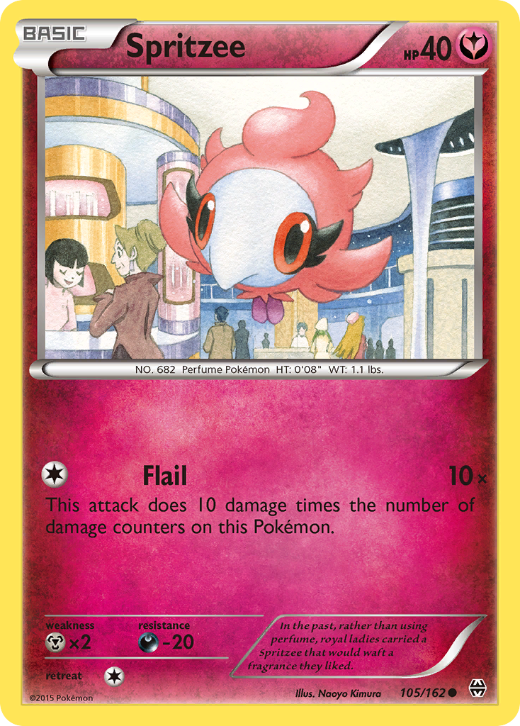 Spritzee (105/162) [XY: BREAKthrough] | Card Citadel