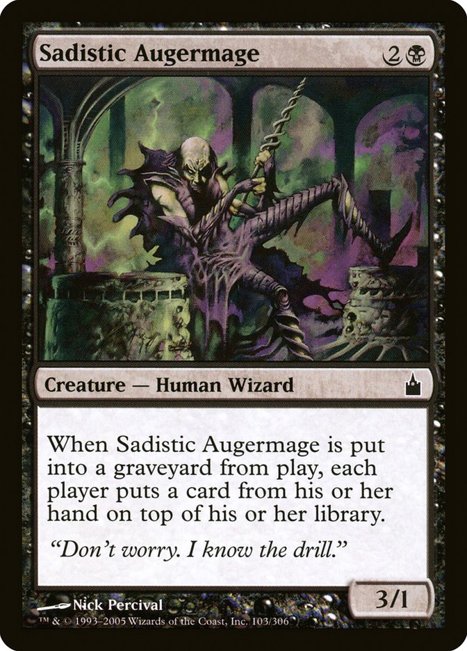 Sadistic Augermage [Ravnica: City of Guilds] | Card Citadel