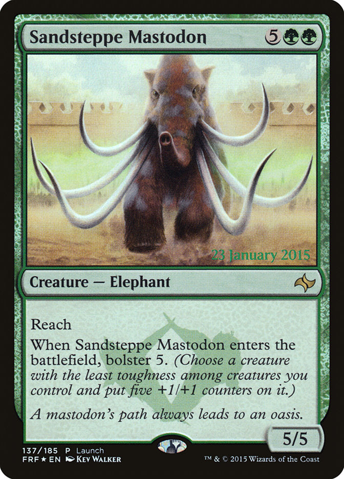 Sandsteppe Mastodon [Fate Reforged Promos] | Card Citadel