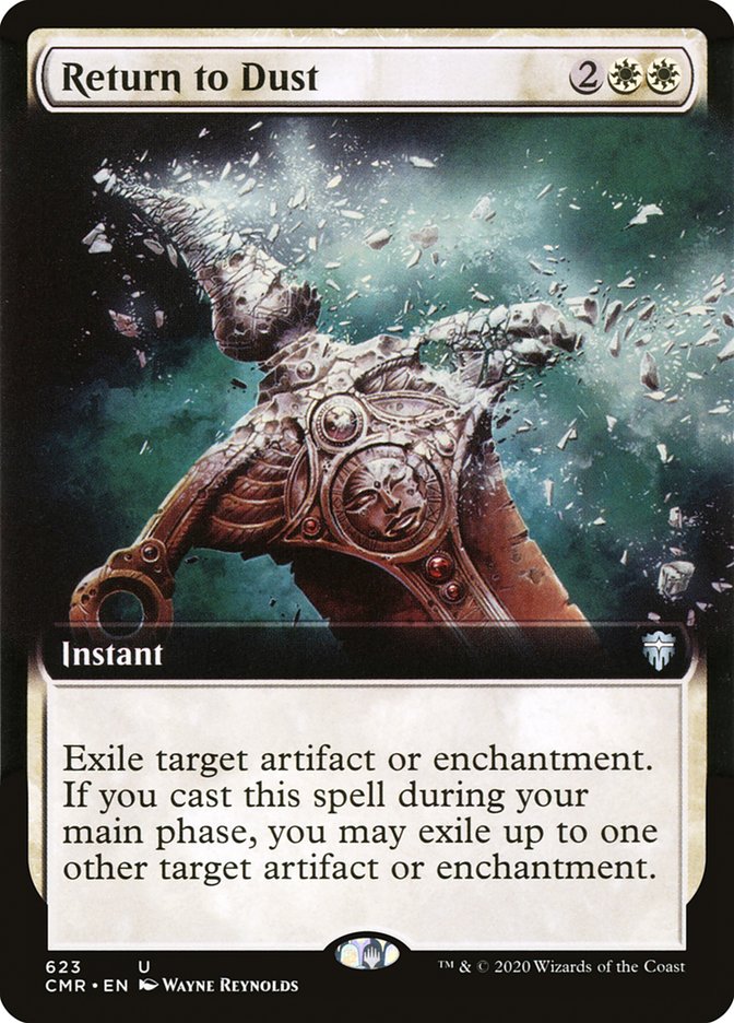 Return to Dust (Extended Art) [Commander Legends] | Card Citadel