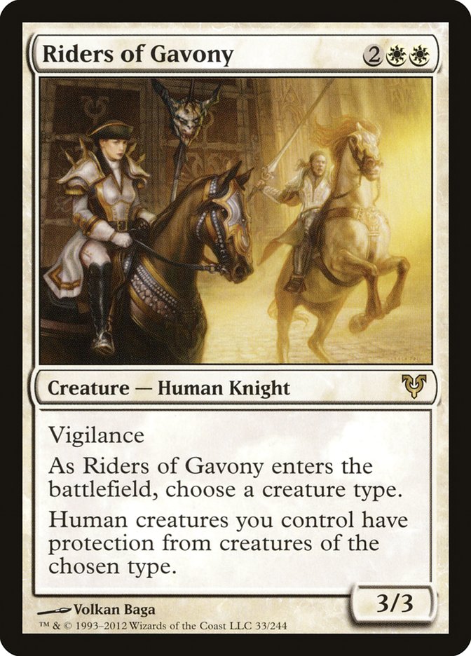 Riders of Gavony [Avacyn Restored] | Card Citadel