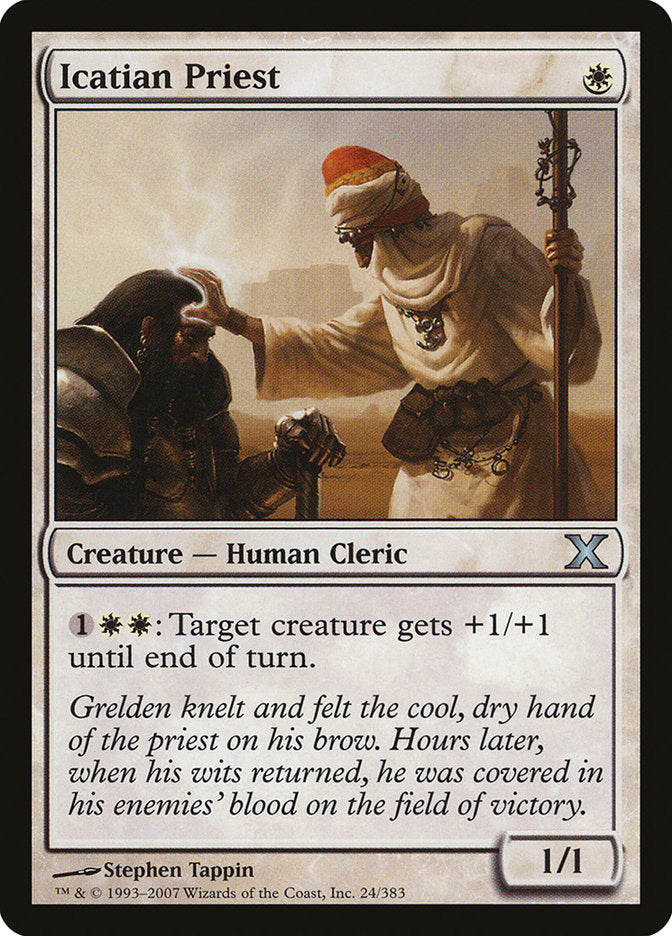 Icatian Priest [Tenth Edition] | Card Citadel