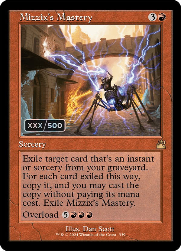 Mizzix's Mastery (Retro) (Serialized) [Ravnica Remastered] | Card Citadel