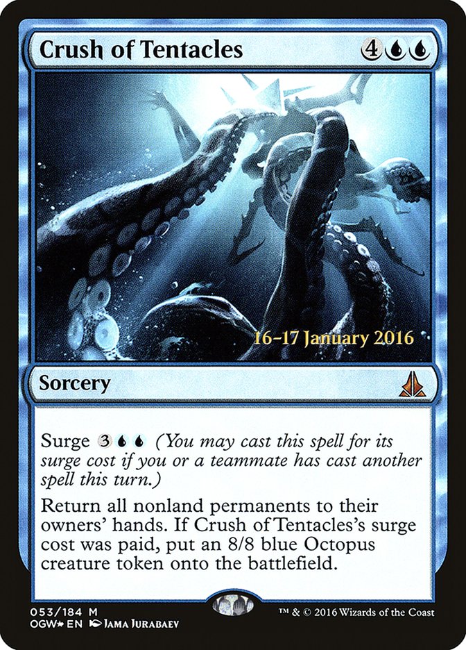 Crush of Tentacles [Oath of the Gatewatch Promos] | Card Citadel