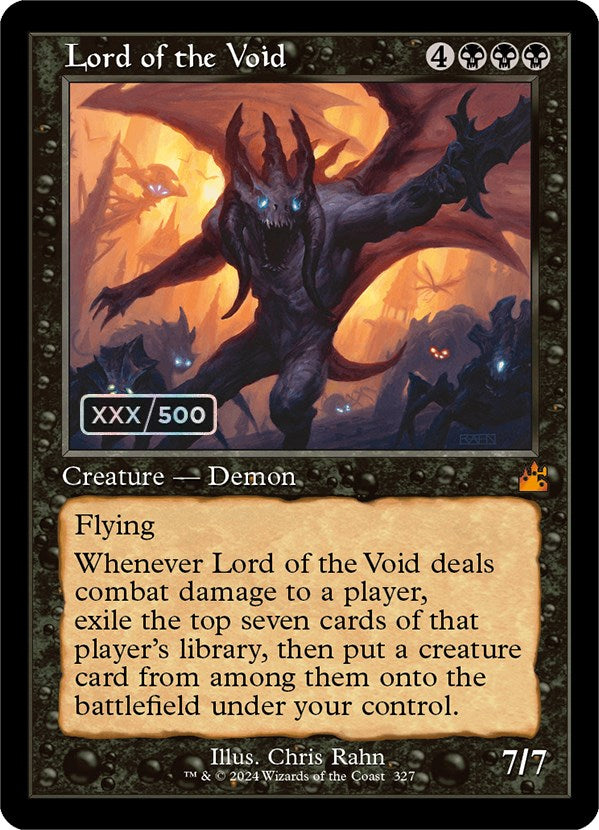 Lord of the Void (Retro) (Serialized) [Ravnica Remastered] | Card Citadel