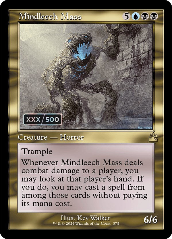 Mindleech Mass (Retro) (Serialized) [Ravnica Remastered] | Card Citadel