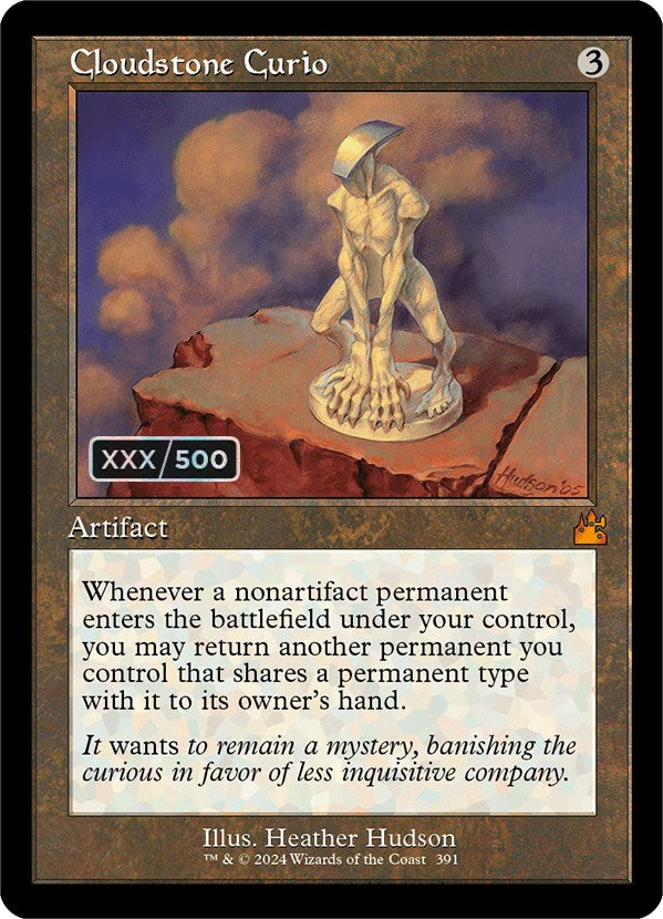 Cloudstone Curio (Retro) (Serialized) [Ravnica Remastered] | Card Citadel