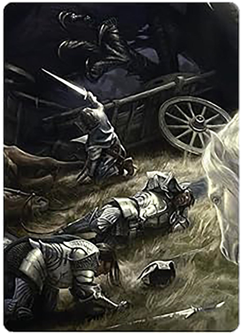 Courageous Resolve Art Card [The Lord of the Rings: Tales of Middle-earth Art Series] | Card Citadel