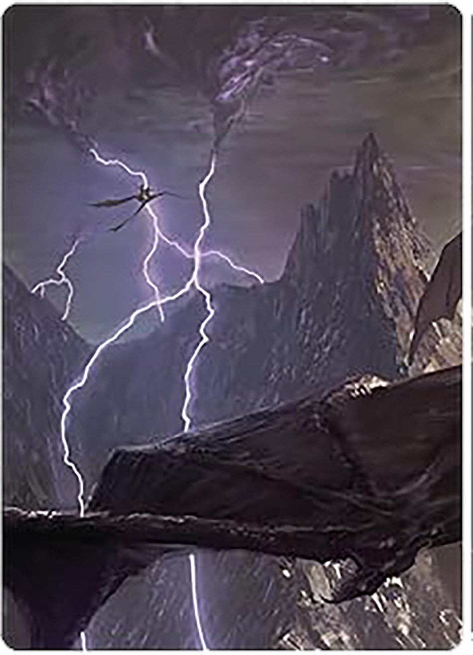 Call Forth the Tempest Art Card [The Lord of the Rings: Tales of Middle-earth Art Series] | Card Citadel