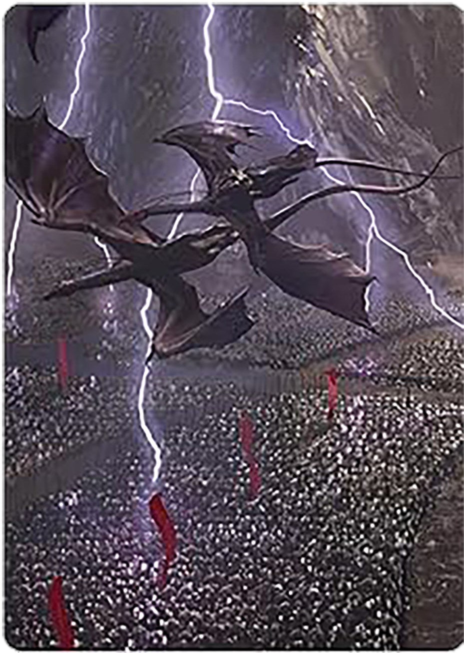 Mordor on the March Art Card [The Lord of the Rings: Tales of Middle-earth Art Series] | Card Citadel