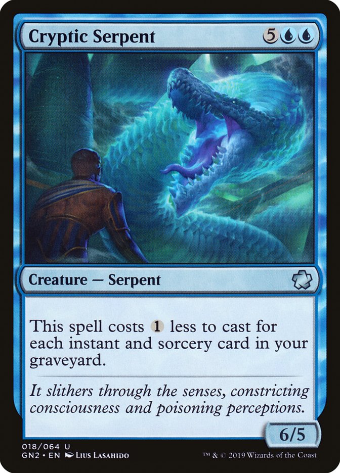 Cryptic Serpent [Game Night 2019] | Card Citadel