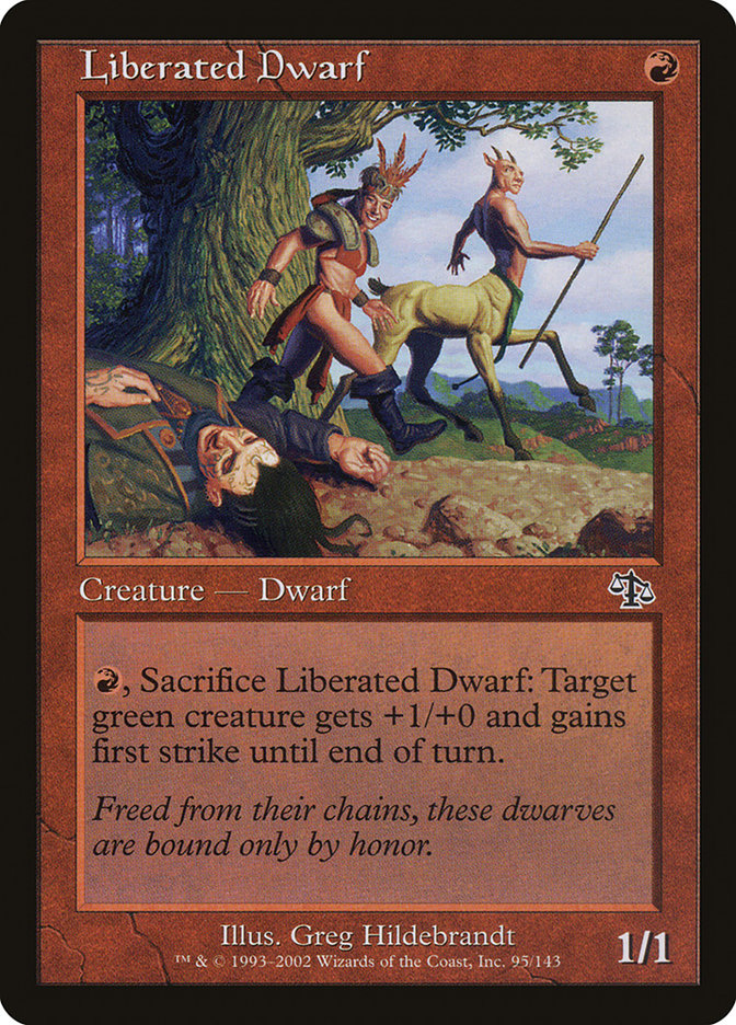 Liberated Dwarf [Judgment] | Card Citadel