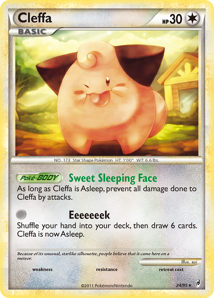 Cleffa (24/95) [HeartGold & SoulSilver: Call of Legends] | Card Citadel