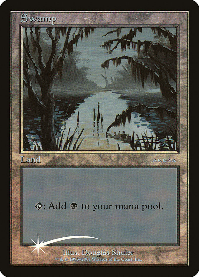 Swamp (9) [Arena League 2001] | Card Citadel