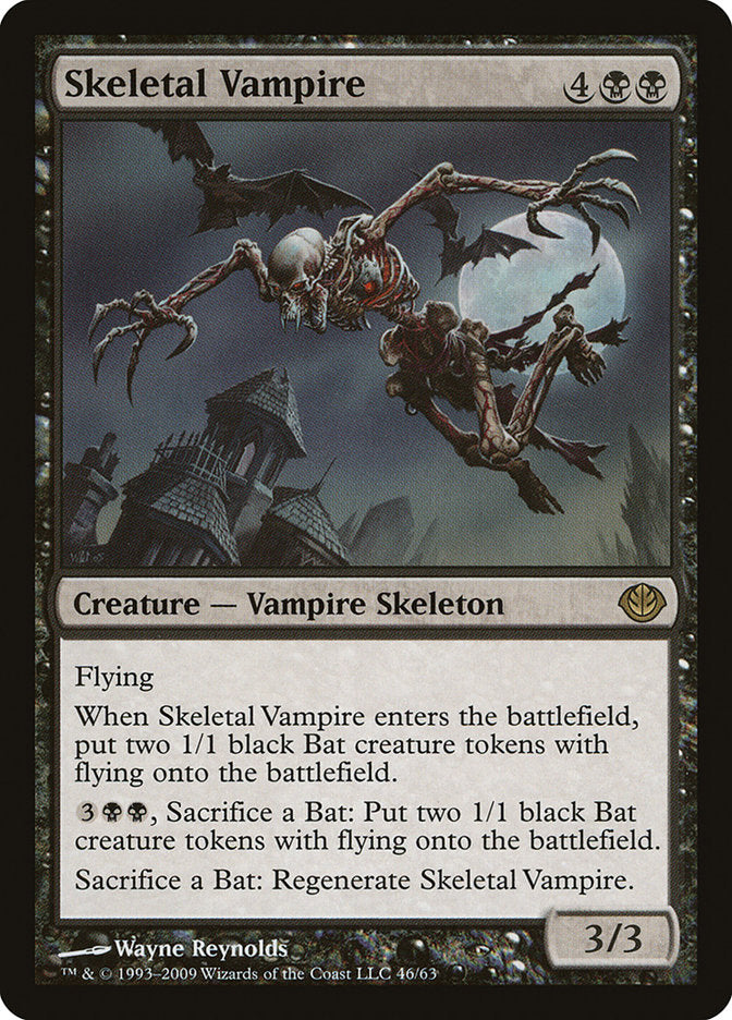 Skeletal Vampire [Duel Decks: Garruk vs. Liliana] | Card Citadel