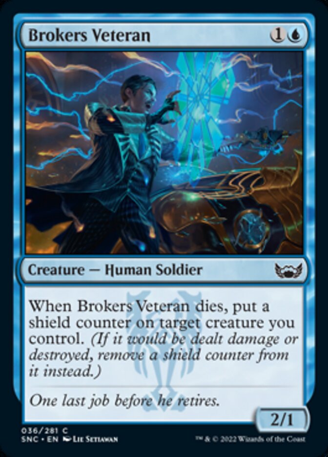 Brokers Veteran [Streets of New Capenna] | Card Citadel