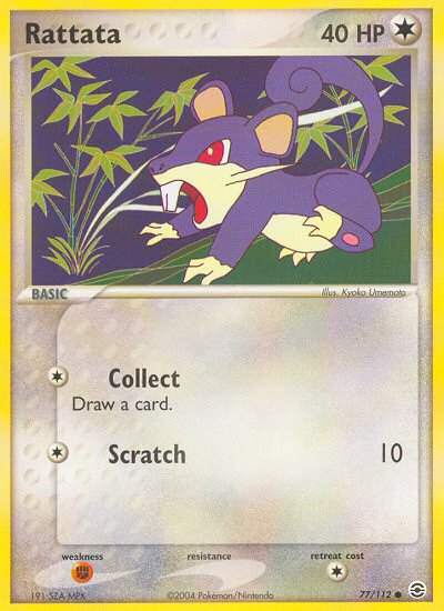 Rattata (77/112) [EX: FireRed & LeafGreen] | Card Citadel