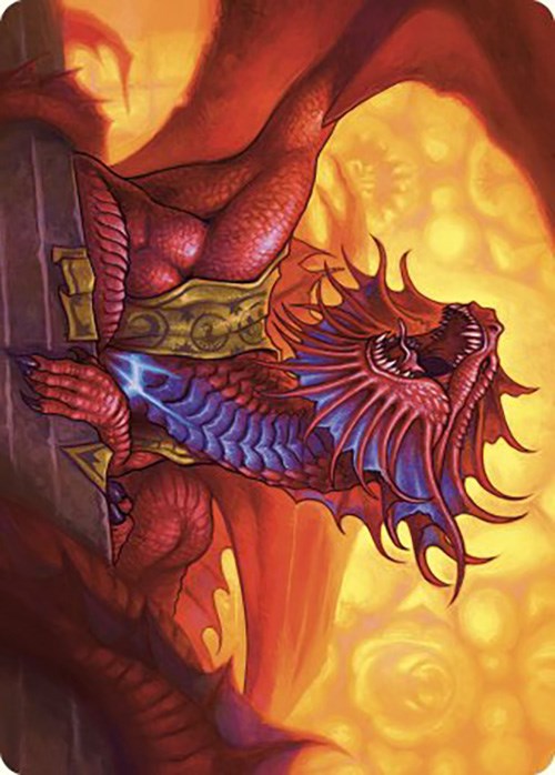 Niv-Mizzet, Guildpact Art Card (44/49) [Murders at Karlov Manor Art Series] | Card Citadel