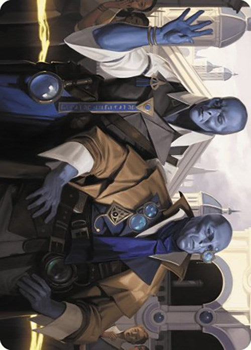 Hotshot Investigators Art Card [Murders at Karlov Manor Art Series] | Card Citadel