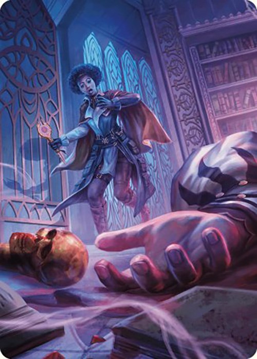 Deadly Complication Art Card [Murders at Karlov Manor Art Series] | Card Citadel