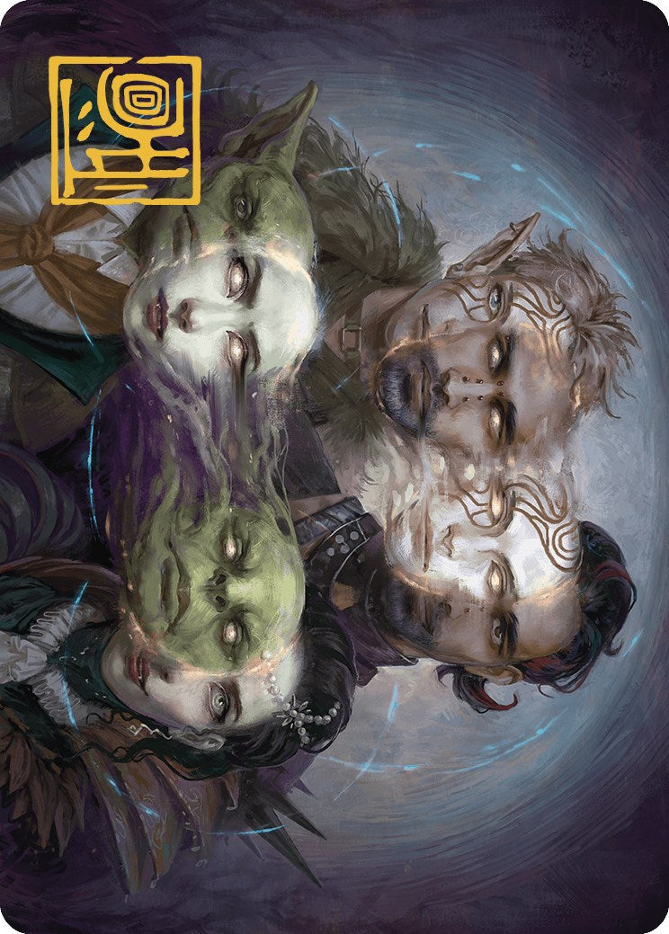 Illicit Masquerade Art Card (Gold-Stamped Signature) [Murders at Karlov Manor Art Series] | Card Citadel