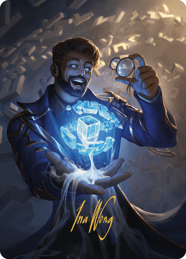 Deduce Art Card (Gold-Stamped Signature) [Murders at Karlov Manor Art Series] | Card Citadel