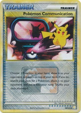 Pokemon Communication (98/123) (League Promo) [HeartGold & SoulSilver: Base Set] | Card Citadel