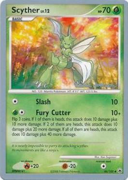 Scyther LV.12 (46/100) (Intimidation - Tristan Robinson) [World Championships 2008] | Card Citadel