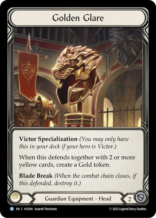 Golden Glare [VIC004] (Heavy Hitters Victor Blitz Deck) | Card Citadel