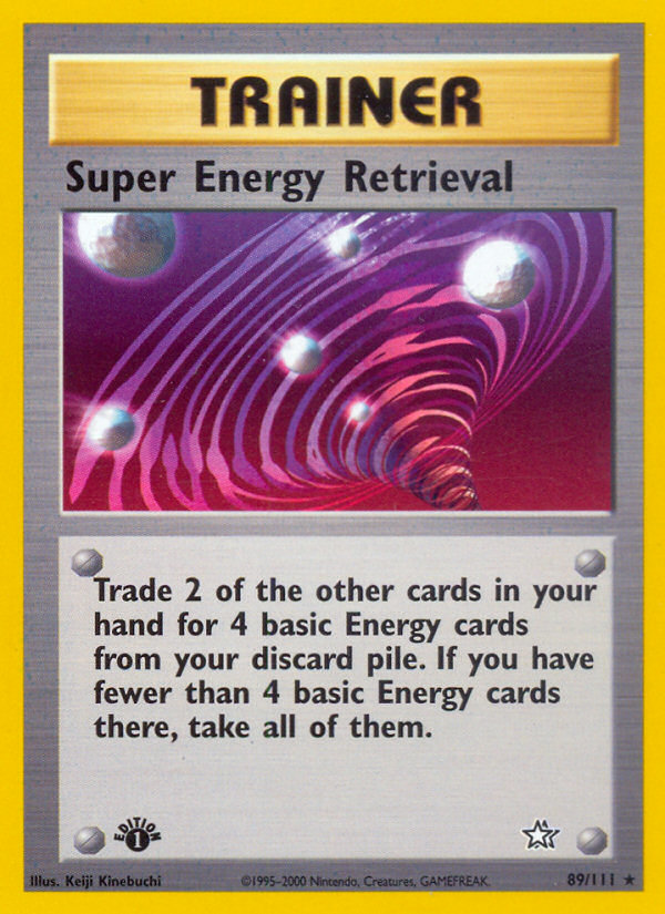 Super Energy Retrieval (89/111) [Neo Genesis 1st Edition] | Card Citadel
